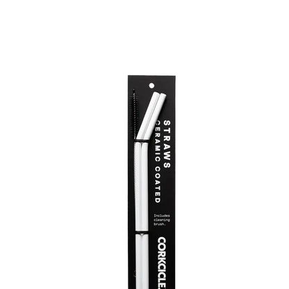Ceramic Coated Straw Set
