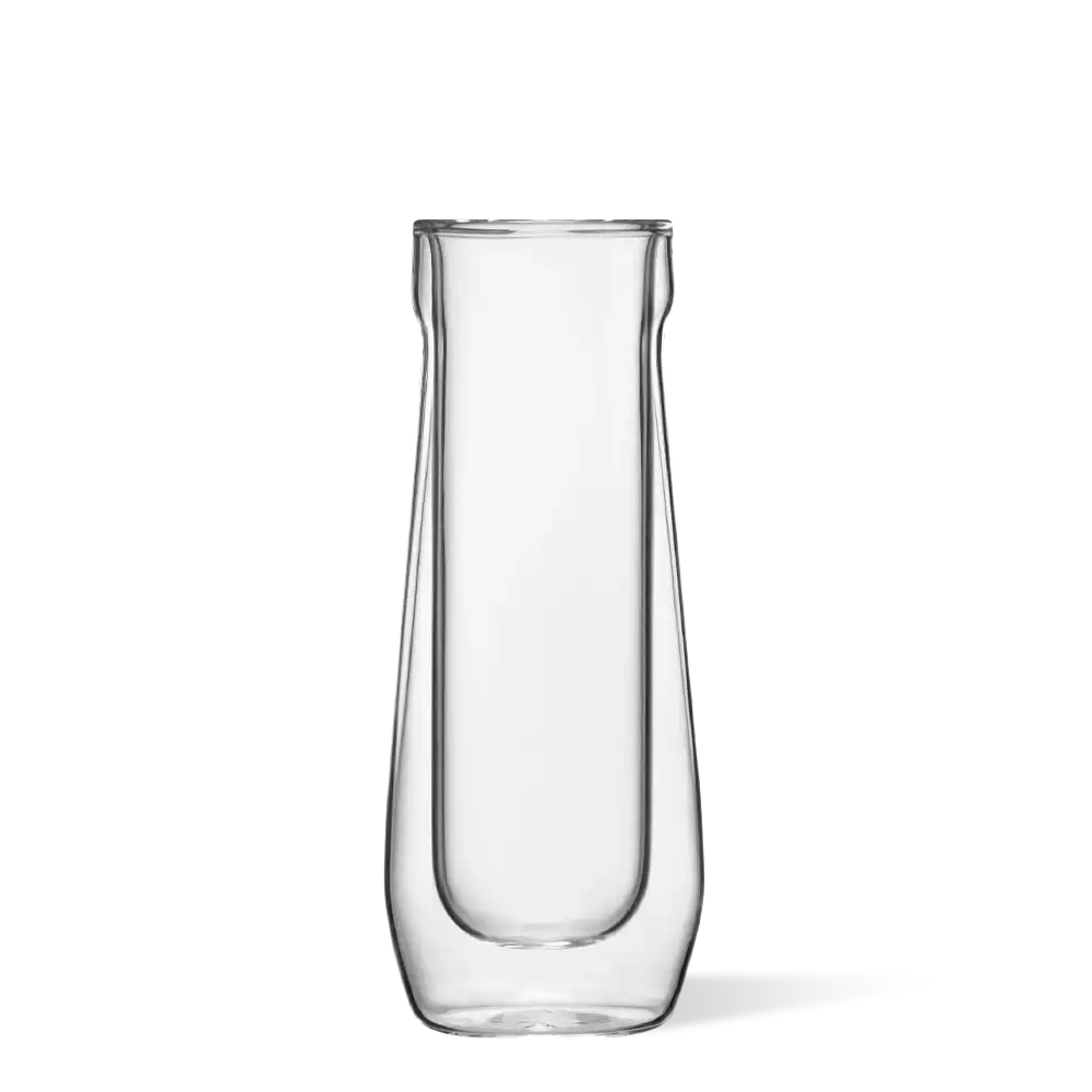 Stemless Flute Glass Set (2)